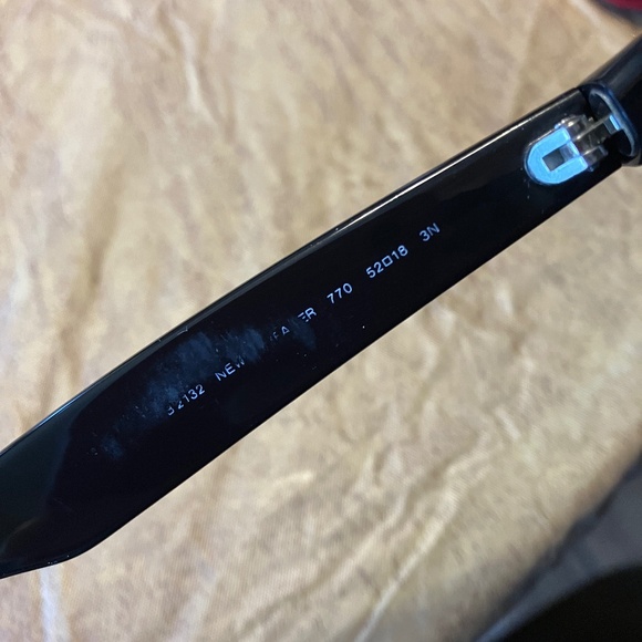 🇮🇹 ITALY RAY-BAN 🇮🇹 WAYFARER SUNGLASSES, CASE & CLEANING CLOTH - Picture 11 of 15